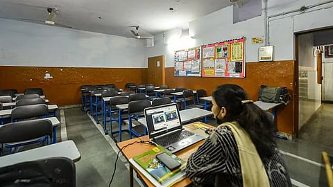 The National Education Policy, 2020 aims to push this to 50 percent by 2035. Traditional campuses cannot carry this load alone