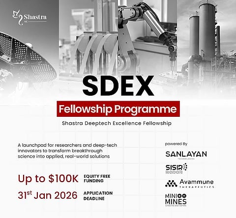 SDEX fellowship aimed to direct deep-tech innovation
