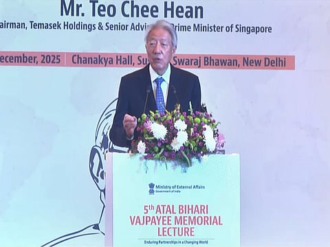 "Many thought this was not possible in India, but you have made it possible," says Temasek Chairman Teo Chee Hean on country's reform progress