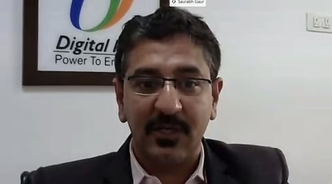 Health Department Secretary Saurabh Gaur 