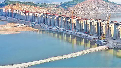 Polavaram Irrigation Project.
