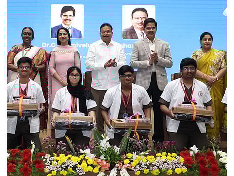 VELS Medical College Inducts 250 Students at White Coat Ceremony for MBBS 2025-26 Batch