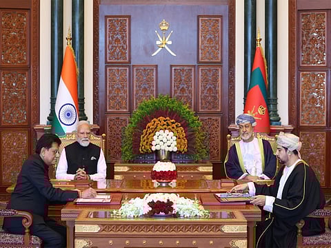 India-Oman joint statement outlines roadmap for deeper cooperation across trade, energy, maritime security and people-to-people ties