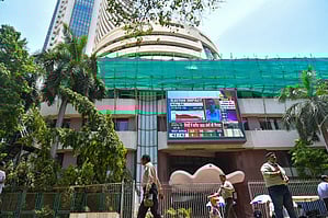 Indian indices end week in bullish tone over positive global cues
