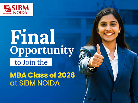 Admissions Closing Soon for SIBM NOIDA's MBA Programme 2026; Registration Ends January 9