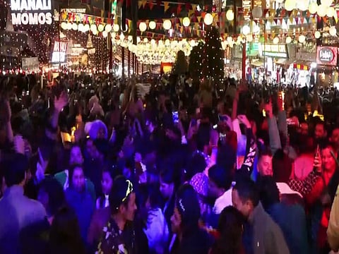 Tourist hotspots across India come alive as travellers throng hill stations, beaches, city plazas to welcome New Year 2026