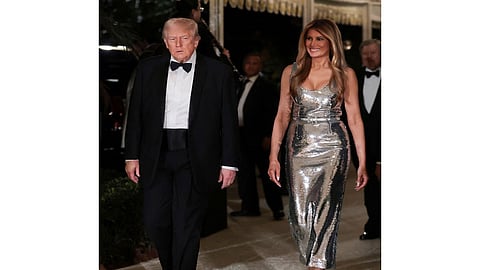 US President Donald Trump says his New Year wish is to see "Peace on Earth"