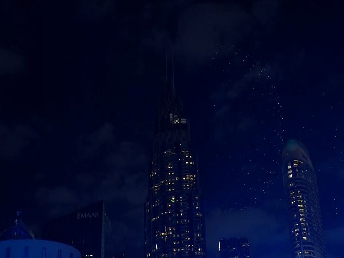 UAE dazzles with fireworks on New Year 2026