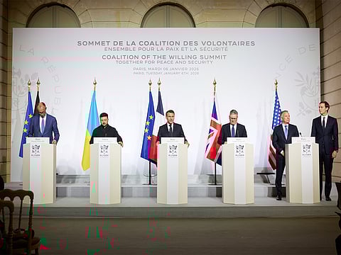Paris meeting of 'Coalition of Willing', US promises security guarantees for Ukraine once ceasefire enters into force