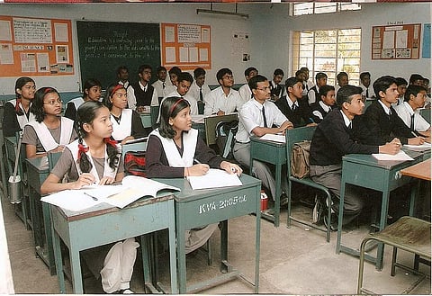 Image of classroom used for representational purpose only.