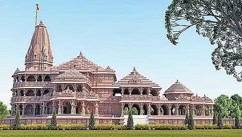 Mahabharat’s Arjun Feroz Khan visits Ayodhya Ram temple