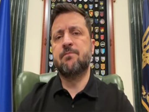 "Russia must be stopped": Zelenskyy says combined forces of Europe, US can only stop Putin's "madness"