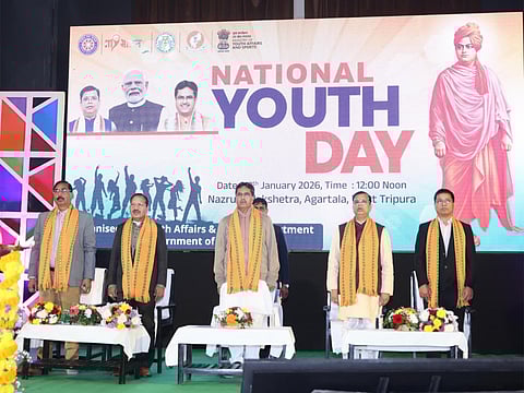 Swami Vivekananda's ideals can shape India's tomorrow: Tripura CM Saha at National Youth Festival