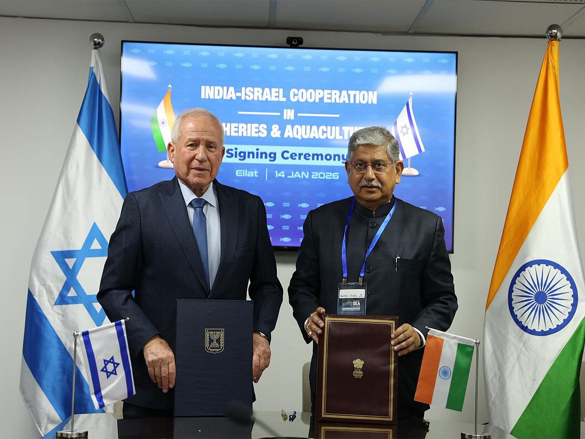India, Israel seal pact on fisheries and aquaculture cooperation