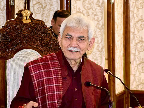 J-K: Artists, GenZ entrepreneurs will forge India's future together, says LG Manoj Sinha