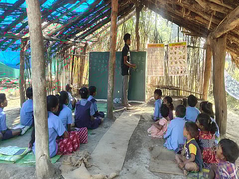 Chhattisgarh: Schools operational from hut in Sukma, cutting years of darkness