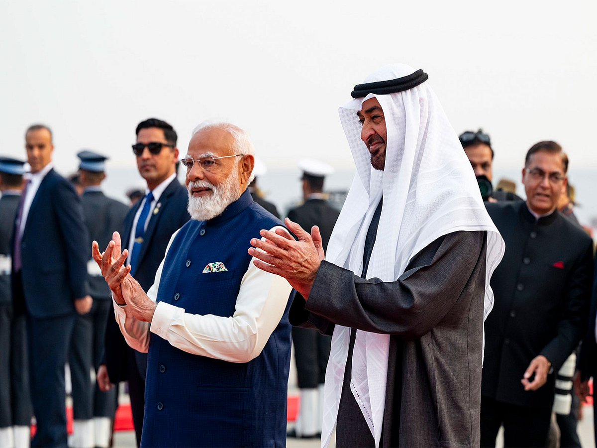 UAE President wraps up India visit, holds talks with PM Modi