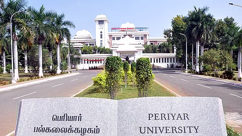 Periyar University in Salem. 