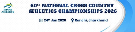Harmanjot Singh wins individual 10km race, Railway Sports Promotion Board wins overall senior team title in cross-country trophy in the 60th National Cross Country Championships in Ranchi, Jharkhand, on Saturday. Photo credit: AFI