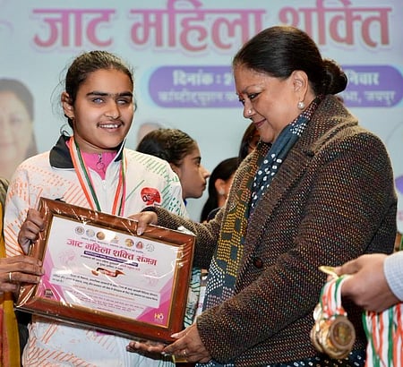 Women need to work harder than men to succeed in politics: Vasundhara Raje (@VasundharaBJP/X)