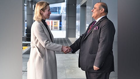 Kaja Kallas arrives in India on her first visit as EU Vice President