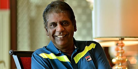 Indian tennis legend Vijay Amritraj 