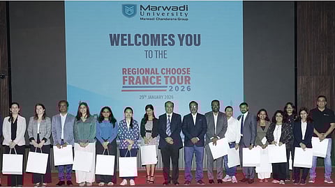 Marwadi University hosts Choose France Tour 2026