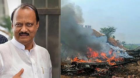 Maharashtra Deputy Chief Minister Ajit Pawar, who passed away aged 66, in a tragic air crash on Wednesday.
