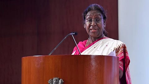 President Draupadi Murmu.