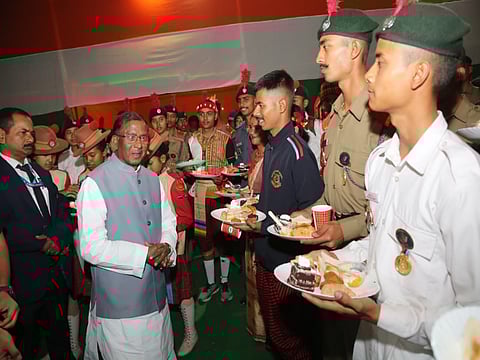 Assam Governor attends a reception programme for NCC cadets returning from RDC 2026