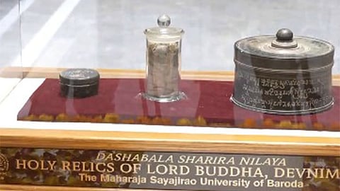 Devnimori Buddha relics head to Sri Lanka for historic display