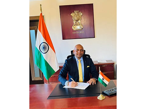 Abhay Kumar takes charge as India's new Ambassador to Azerbaijan