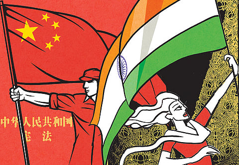 What sets China and India apart