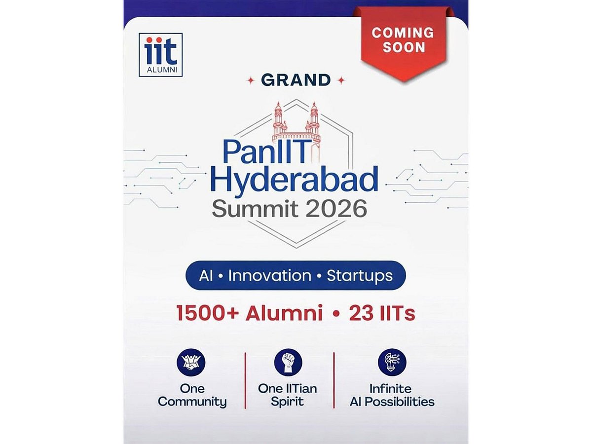 PAN-IIT Alumni India’s Hyderabad Summit 2026 to spotlight AI and nation-building