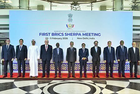 Jaishankar holds talks with BRICS 2026 sherpas and delegates