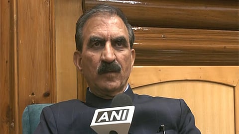 Himachal Pradesh CM Sukhvinder Singh Sukhu 