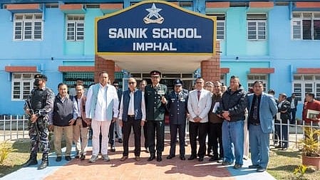 Manipur CM lauds Imphal Sainik School
