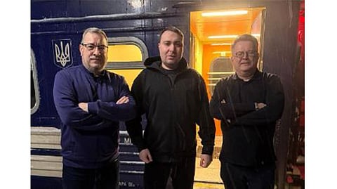 Ukrainian officials head to Geneva for another round of talks with Russia amid war