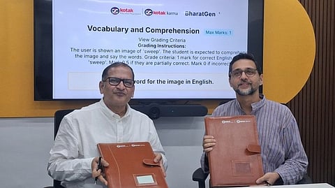 Kotak Education Foundation, BharatGen ink MOU to advance AI learning