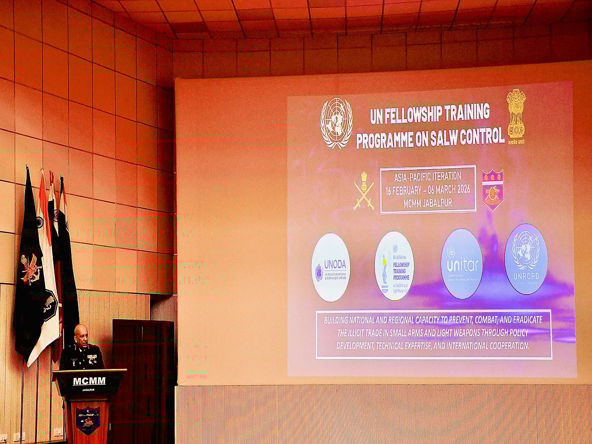 UN small arms control fellowship begins in Jabalpur for Asia-Pacific delegates