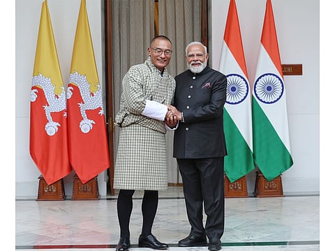 PM Modi holds talks with Bhutan PM on sidelines of India AI Impact Summit
