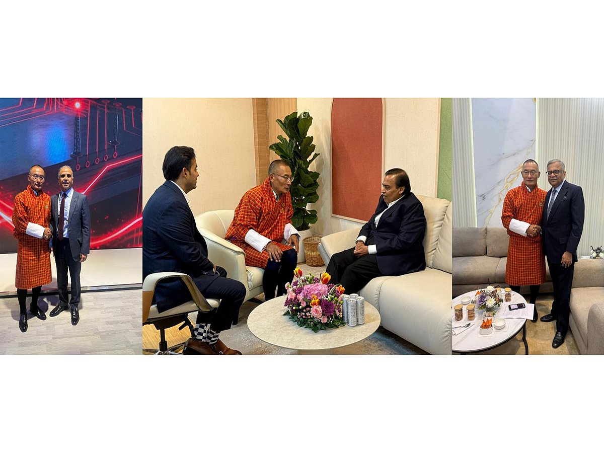 Bhutan PM meets top Indian business leaders amid AI Summit talks