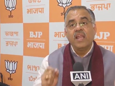 "Conspiracy to tarnish India's image is unforgivable": BJP's Tarun Chugh on Youth Congress' protest at AI Summit