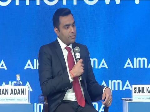 "We are basically focused on three things - energy utility, transport and logistics and materials and science": Karan Adani 