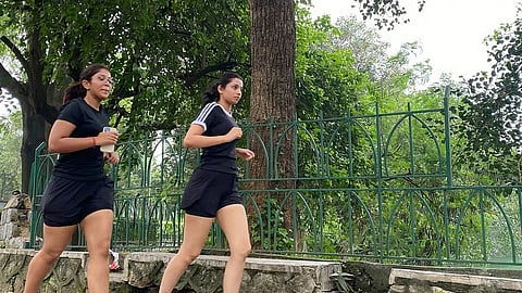 From one of Delhi Run Collective's women only run session
