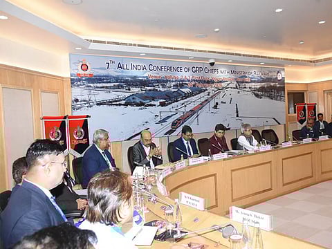7th All India Conference of Government Railway Police chiefs held in Delhi