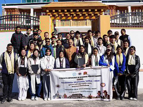 Ladakh LG Kavinder Gupta flags off batch of 30 students for Rashtriya Ekatmata Yatra 2026