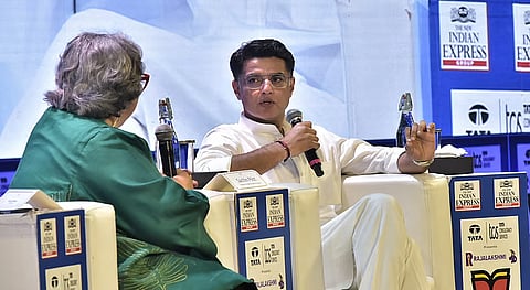 Pilot was in a discussion on 'Beyond Degrees: Notes from the Field', with senior journalist Kaveree Bamzai.