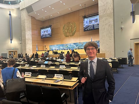 Oxford student highlights India's inclusive education model at UNHRC