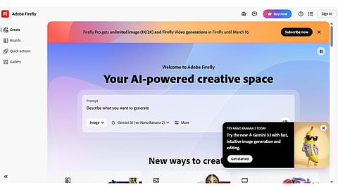 Adobe Announces Firefly, Photoshop and Acrobat Free for Indian Students